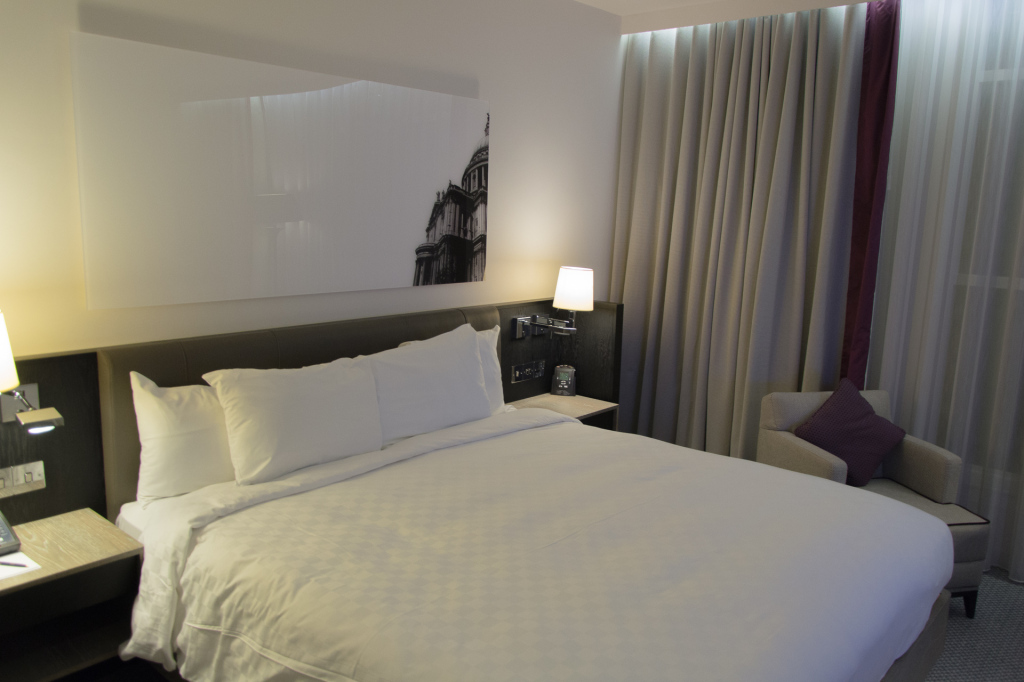 Andere Sicht auf das Zimmer im Hilton London Islington