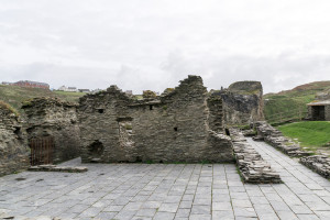 Reste von Tintagel Castle