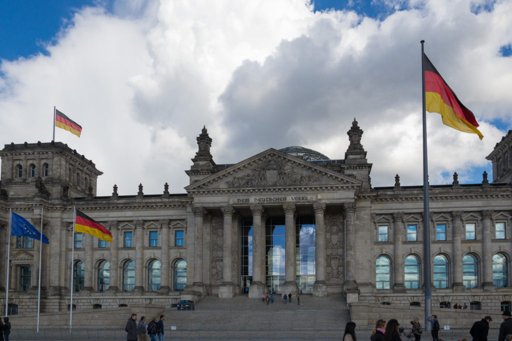 Reichstag von vorne