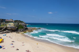 Tamarama Beach - schwimmen gehen im Dezember