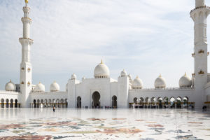 Scheich-Zayid-Moschee - der Innenhof